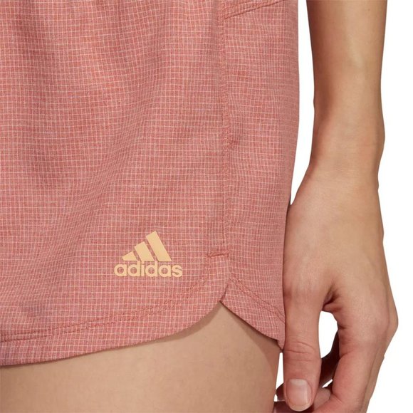 NWT adidas Women's Pacer Belted Woven Printed Shorts - Picture 4 of 5